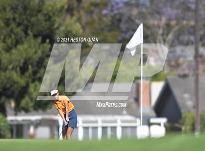 Thumbnail 3 in CIF-SS Girls D1 Team Golf Finals 2/2 photogallery.