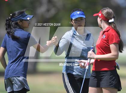Thumbnail 3 in CIF-SS Girls D1 Team Golf Finals 2/2 photogallery.