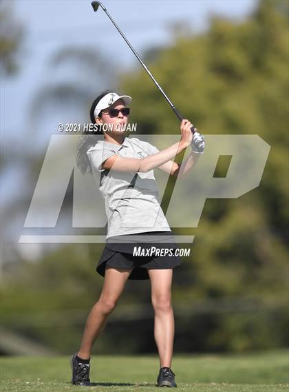 Thumbnail 1 in CIF-SS Girls D1 Team Golf Finals 2/2 photogallery.