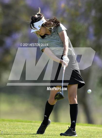 Thumbnail 2 in CIF-SS Girls D1 Team Golf Finals 2/2 photogallery.