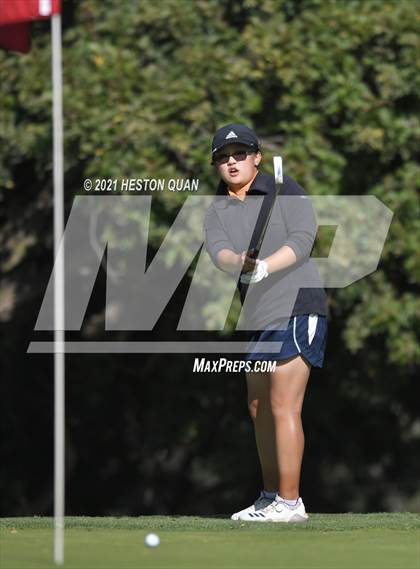 Thumbnail 3 in CIF-SS Girls D1 Team Golf Finals 2/2 photogallery.