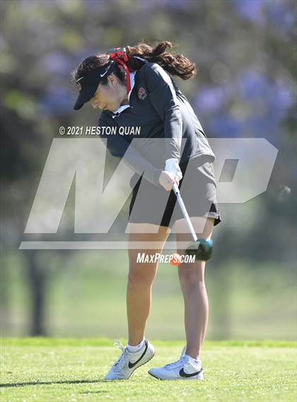 Thumbnail 1 in CIF-SS Girls D1 Team Golf Finals 2/2 photogallery.