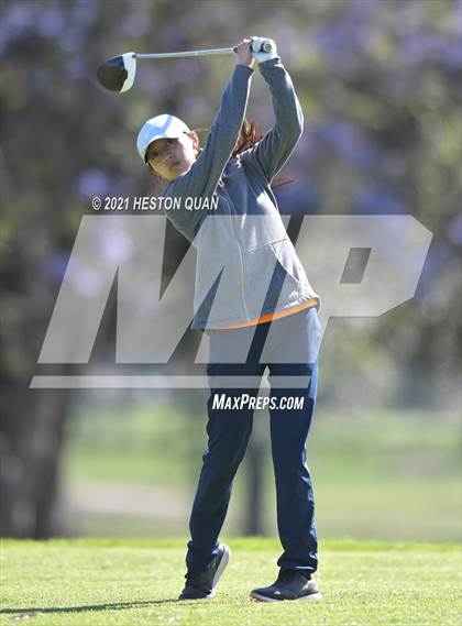 Thumbnail 2 in CIF-SS Girls D1 Team Golf Finals 2/2 photogallery.