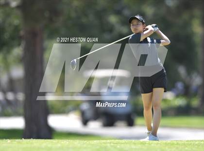 Thumbnail 3 in CIF-SS Girls D1 Team Golf Finals 2/2 photogallery.