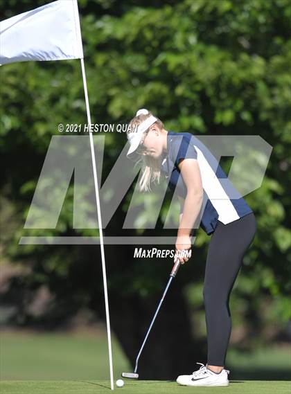 Thumbnail 1 in CIF-SS Girls D1 Team Golf Finals 2/2 photogallery.