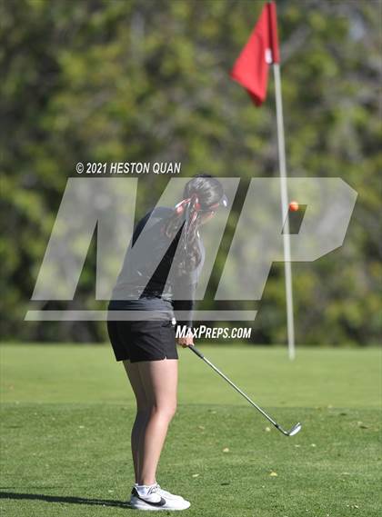 Thumbnail 2 in CIF-SS Girls D1 Team Golf Finals 2/2 photogallery.