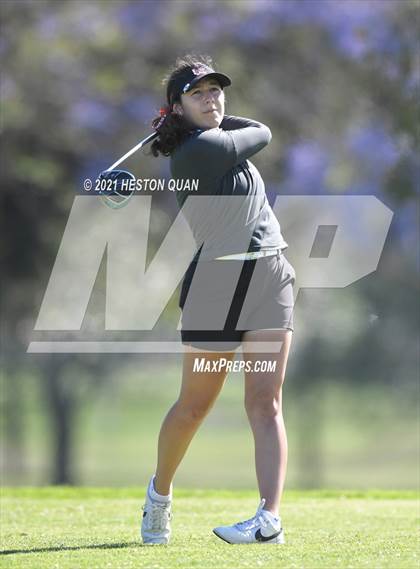 Thumbnail 3 in CIF-SS Girls D1 Team Golf Finals 2/2 photogallery.
