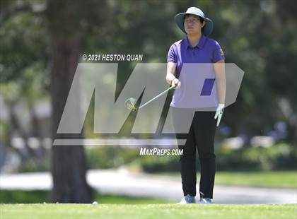 Thumbnail 2 in CIF-SS Girls D1 Team Golf Finals 2/2 photogallery.
