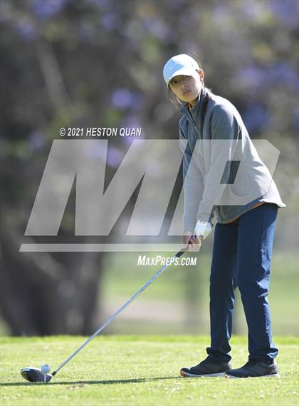 Thumbnail 3 in CIF-SS Girls D1 Team Golf Finals 2/2 photogallery.