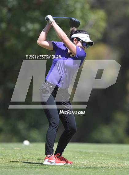 Thumbnail 3 in CIF-SS Girls D1 Team Golf Finals 2/2 photogallery.