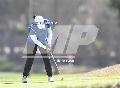 Thumbnail 3 in CIF-SS Girls D1 Team Golf Finals 2/2 photogallery.