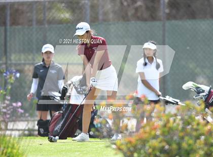 Thumbnail 3 in CIF-SS Girls D1 Team Golf Finals 2/2 photogallery.