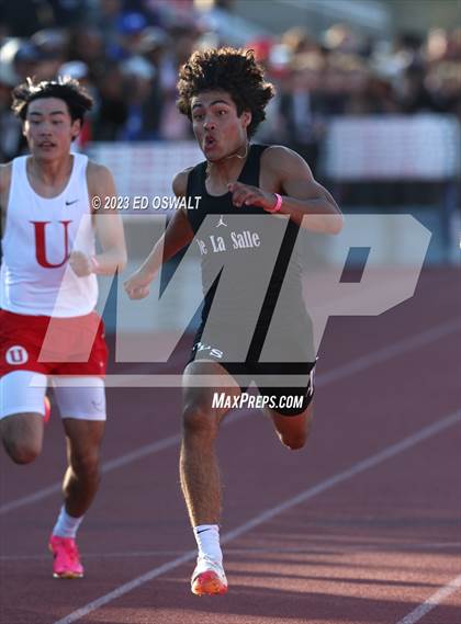 Thumbnail 2 in CIF NCS Meet of Champions (Boys 100 Meter) photogallery.