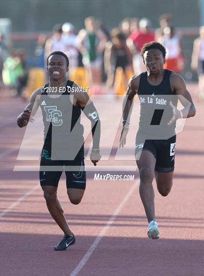 Thumbnail 2 in CIF NCS Meet of Champions (Boys 100 Meter) photogallery.