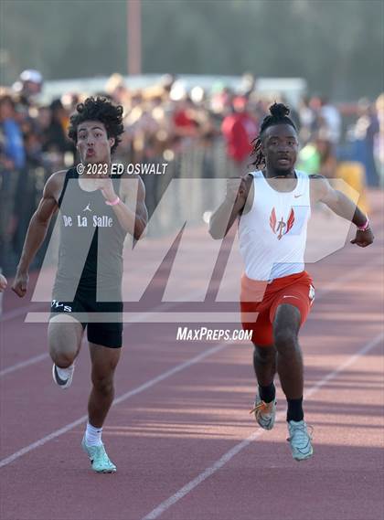 Thumbnail 1 in CIF NCS Meet of Champions (Boys 100 Meter) photogallery.