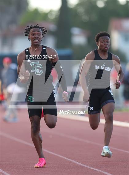 Thumbnail 2 in CIF NCS Meet of Champions (Boys 100 Meter) photogallery.