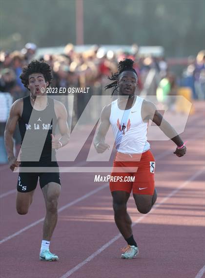 Thumbnail 1 in CIF NCS Meet of Champions (Boys 100 Meter) photogallery.