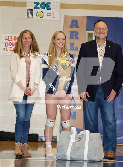 Thumbnail 3 in Arlington (Senior Night) photogallery.
