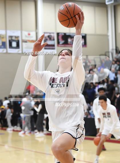 Thumbnail 2 in San Ysidro (CA) vs. Perry (AZ) - (Hoophall West) - Warmups and Intros photogallery.