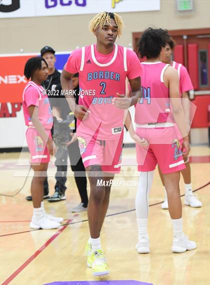 Thumbnail 2 in San Ysidro (CA) vs. Perry (AZ) - (Hoophall West) - Warmups and Intros photogallery.