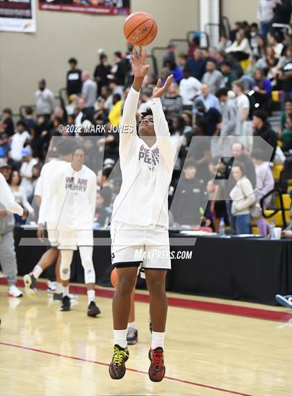 Thumbnail 1 in San Ysidro (CA) vs. Perry (AZ) - (Hoophall West) - Warmups and Intros photogallery.