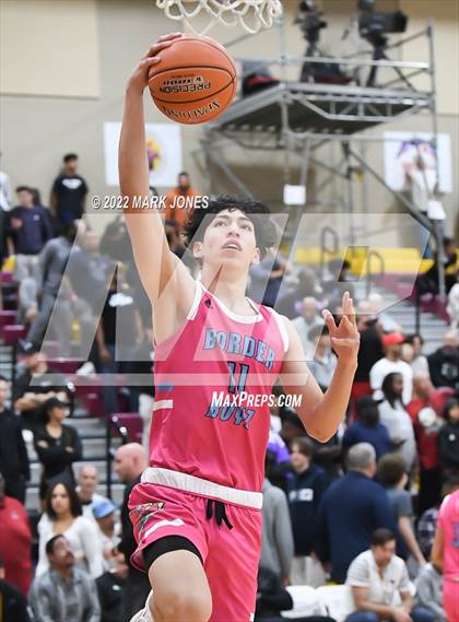 Thumbnail 2 in San Ysidro (CA) vs. Perry (AZ) - (Hoophall West) - Warmups and Intros photogallery.