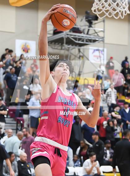 Thumbnail 2 in San Ysidro (CA) vs. Perry (AZ) - (Hoophall West) - Warmups and Intros photogallery.