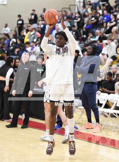 Thumbnail 2 in San Ysidro (CA) vs. Perry (AZ) - (Hoophall West) - Warmups and Intros photogallery.