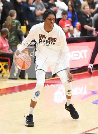 Thumbnail 1 in San Ysidro (CA) vs. Perry (AZ) - (Hoophall West) - Warmups and Intros photogallery.