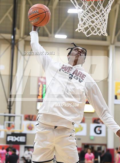 Thumbnail 2 in San Ysidro (CA) vs. Perry (AZ) - (Hoophall West) - Warmups and Intros photogallery.