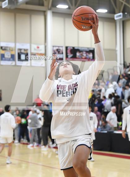 Thumbnail 2 in San Ysidro (CA) vs. Perry (AZ) - (Hoophall West) - Warmups and Intros photogallery.