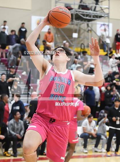 Thumbnail 3 in San Ysidro (CA) vs. Perry (AZ) - (Hoophall West) - Warmups and Intros photogallery.