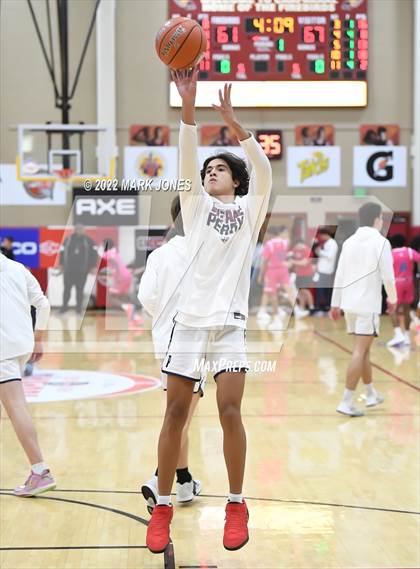 Thumbnail 1 in San Ysidro (CA) vs. Perry (AZ) - (Hoophall West) - Warmups and Intros photogallery.
