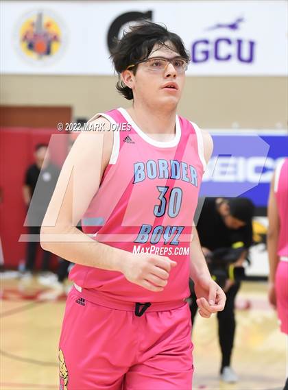 Thumbnail 2 in San Ysidro (CA) vs. Perry (AZ) - (Hoophall West) - Warmups and Intros photogallery.