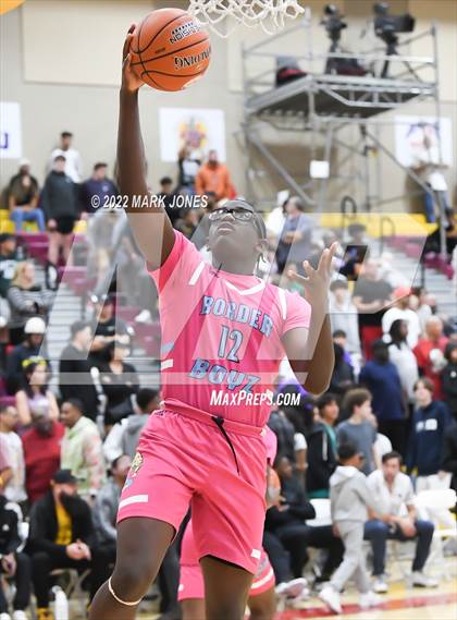 Thumbnail 3 in San Ysidro (CA) vs. Perry (AZ) - (Hoophall West) - Warmups and Intros photogallery.