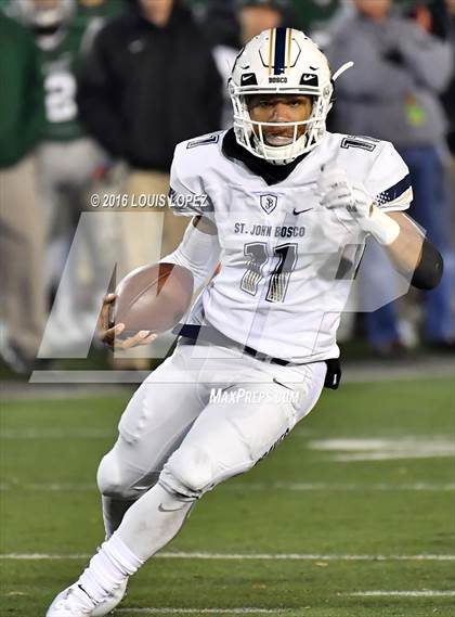 Thumbnail 3 in De La Salle vs. St. John Bosco (CIF State Open Division Final) photogallery.