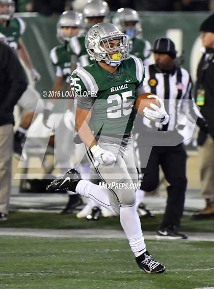 Thumbnail 2 in De La Salle vs. St. John Bosco (CIF State Open Division Final) photogallery.