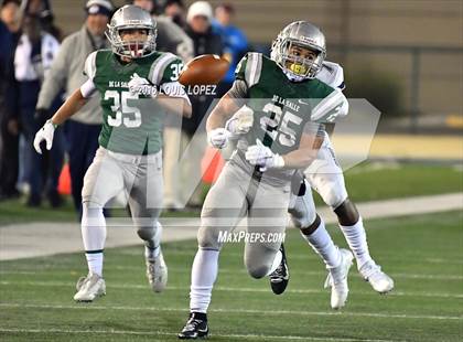 Thumbnail 2 in De La Salle vs. St. John Bosco (CIF State Open Division Final) photogallery.