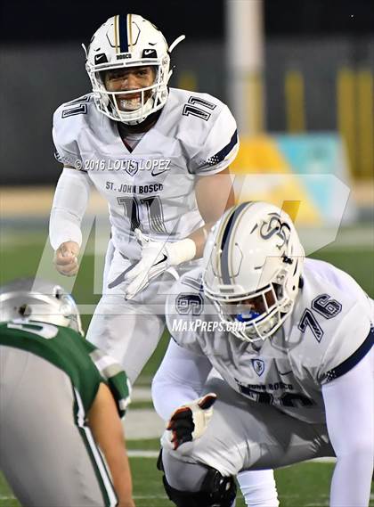 Thumbnail 1 in De La Salle vs. St. John Bosco (CIF State Open Division Final) photogallery.