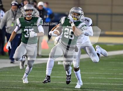 Thumbnail 1 in De La Salle vs. St. John Bosco (CIF State Open Division Final) photogallery.