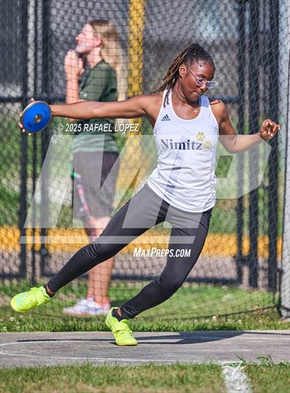 Thumbnail 3 in Panther Relays (Discus) photogallery.