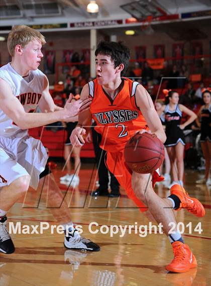 Thumbnail 1 in Abilene vs Ulysess (McPherson Substate 1st Round) photogallery.