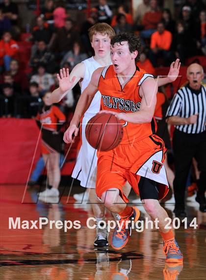 Thumbnail 1 in Abilene vs Ulysess (McPherson Substate 1st Round) photogallery.