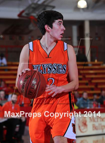 Thumbnail 2 in Abilene vs Ulysess (McPherson Substate 1st Round) photogallery.