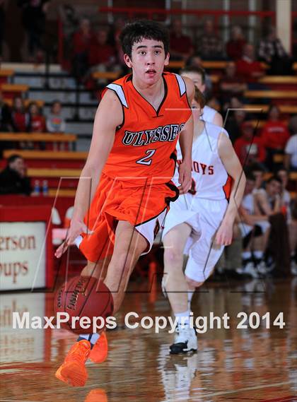 Thumbnail 1 in Abilene vs Ulysess (McPherson Substate 1st Round) photogallery.