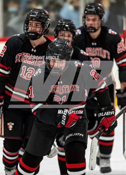 Thumbnail 1 in Winchednon vs. St. Sebastian's School (Kevin Mutch Torunament) photogallery.