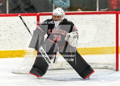 Thumbnail 2 in Winchednon vs. St. Sebastian's School (Kevin Mutch Torunament) photogallery.