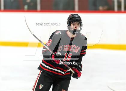 Thumbnail 1 in Winchednon vs. St. Sebastian's School (Kevin Mutch Torunament) photogallery.