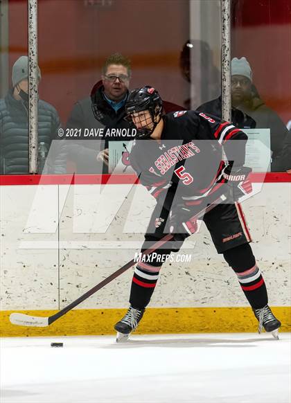 Thumbnail 1 in Winchednon vs. St. Sebastian's School (Kevin Mutch Torunament) photogallery.