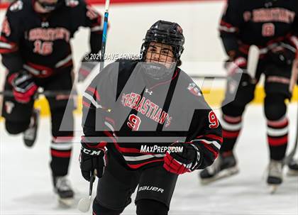 Thumbnail 2 in Winchednon vs. St. Sebastian's School (Kevin Mutch Torunament) photogallery.